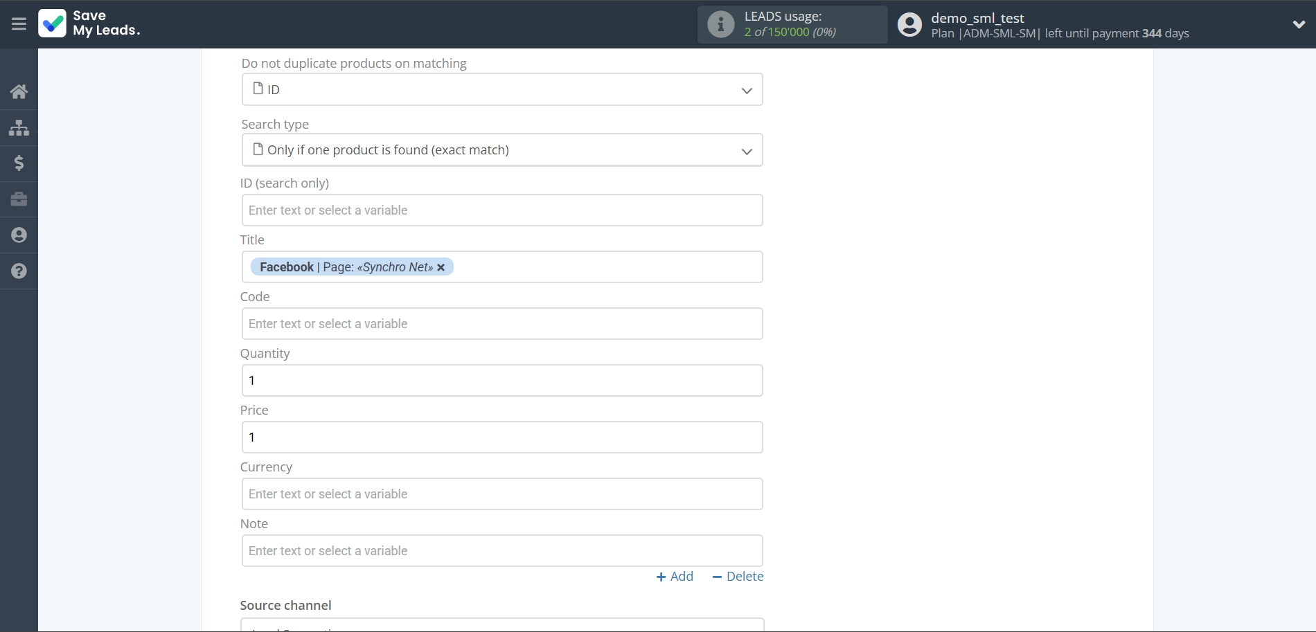 How to Connect Facebook with Pipedrive Create Deal | Assigning fields How to Connect Facebook with Pipedrive Create Deal | Assigning fields