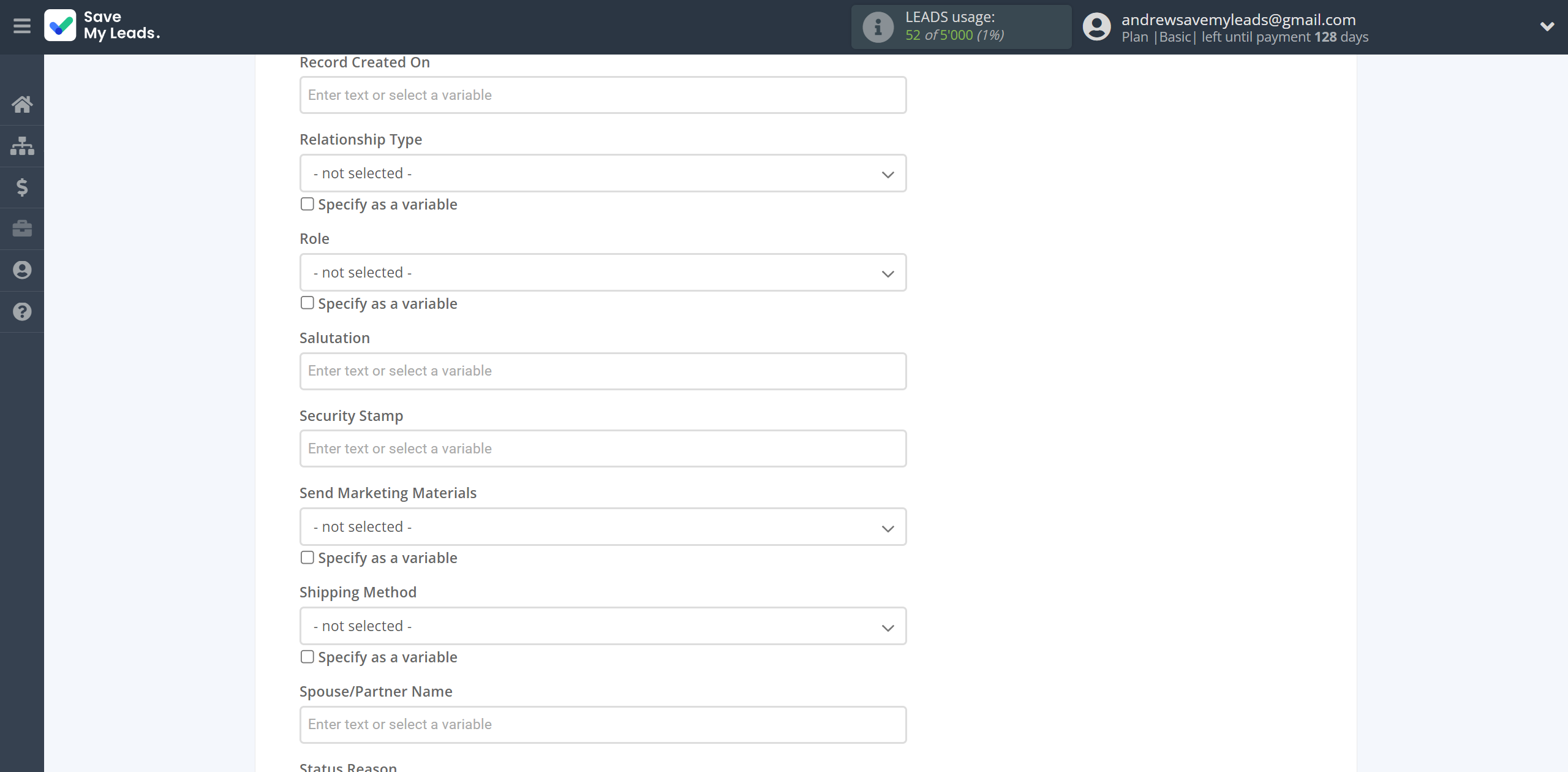 How to Connect TikTok with Microsoft Dynamics 365 Create Contacts | Assigning fields