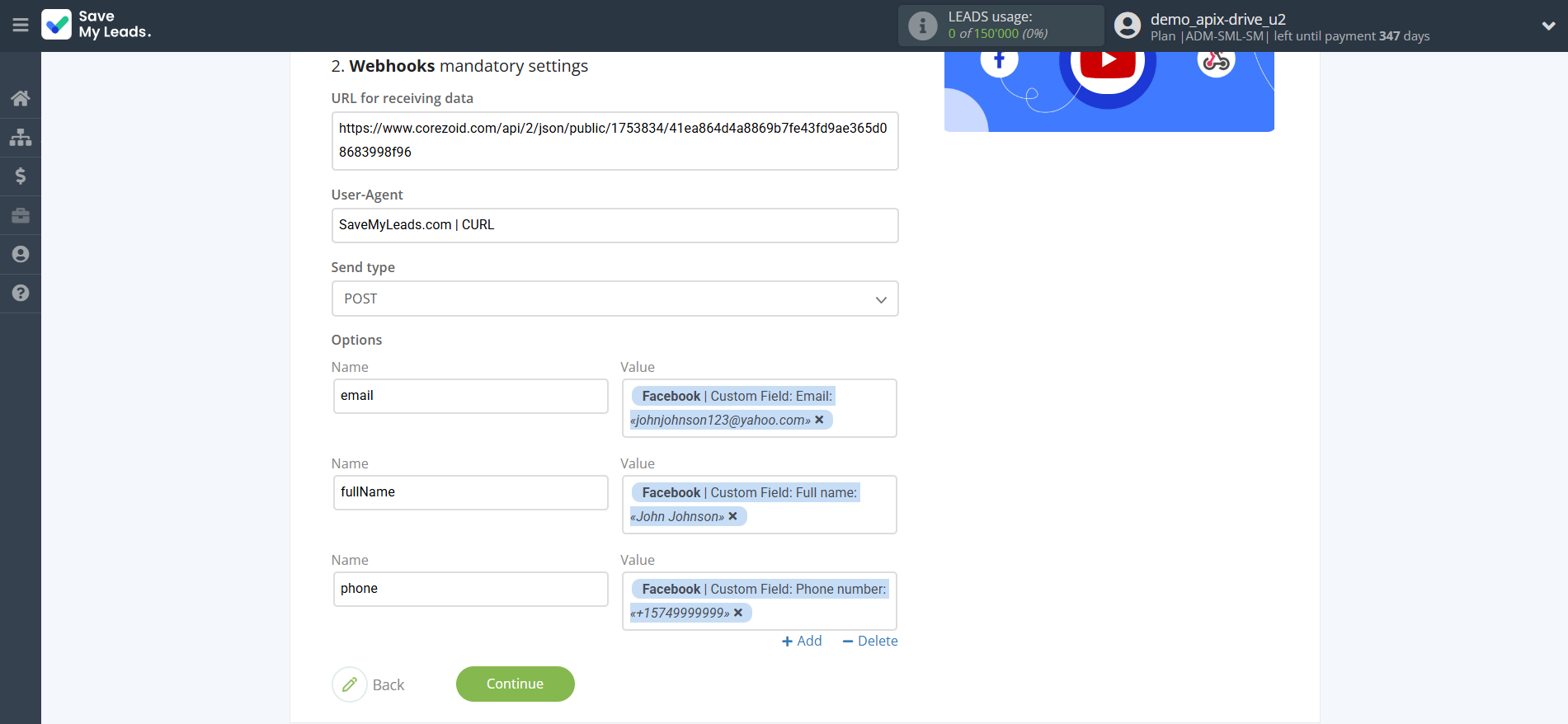 How to Connect TikTok with Webhooks | Assigning fields How to Connect TikTok with Webhooks | Assigning fields