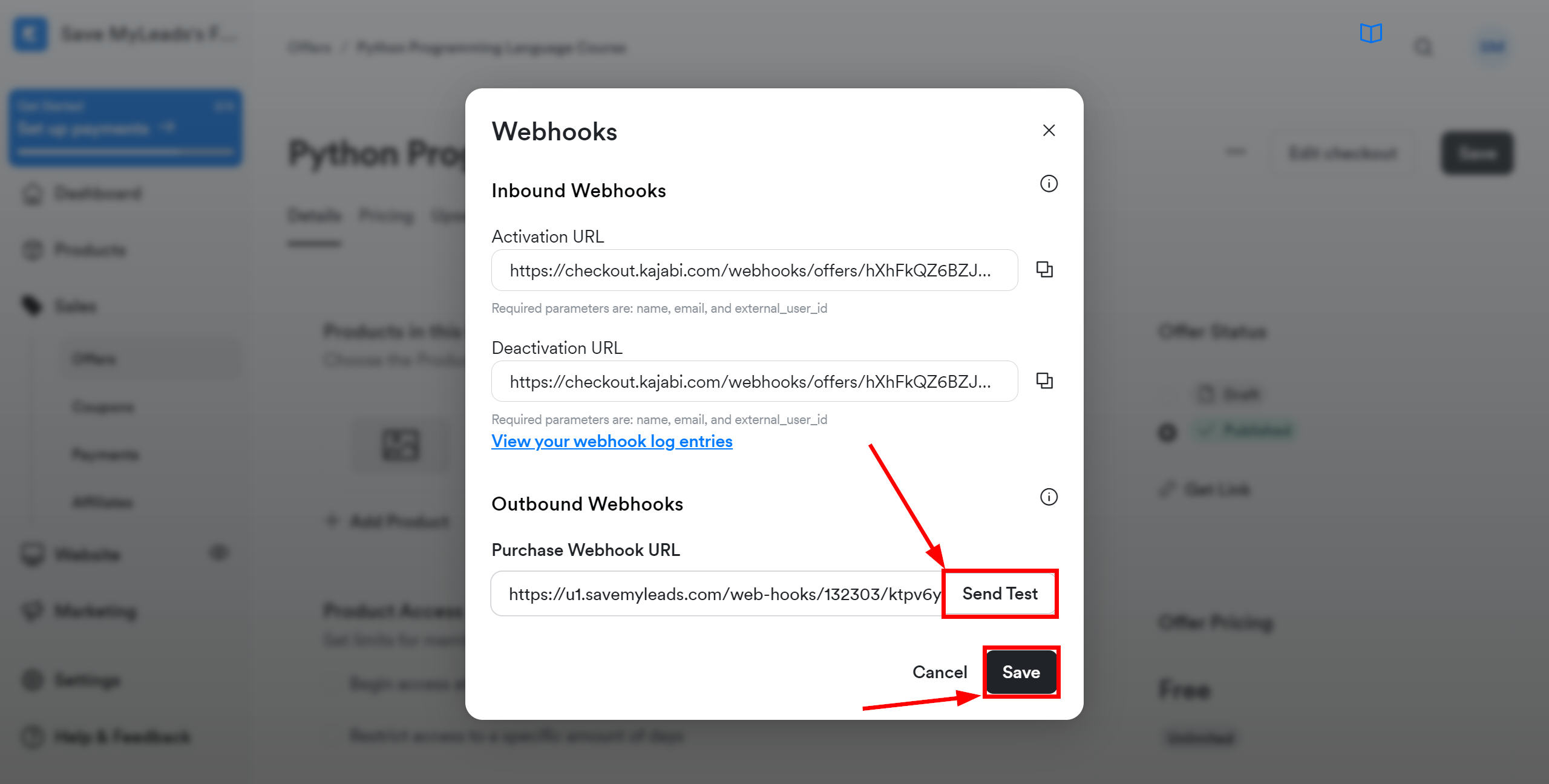 How to Connect Webhooks with TheTexting | Data Source account connection