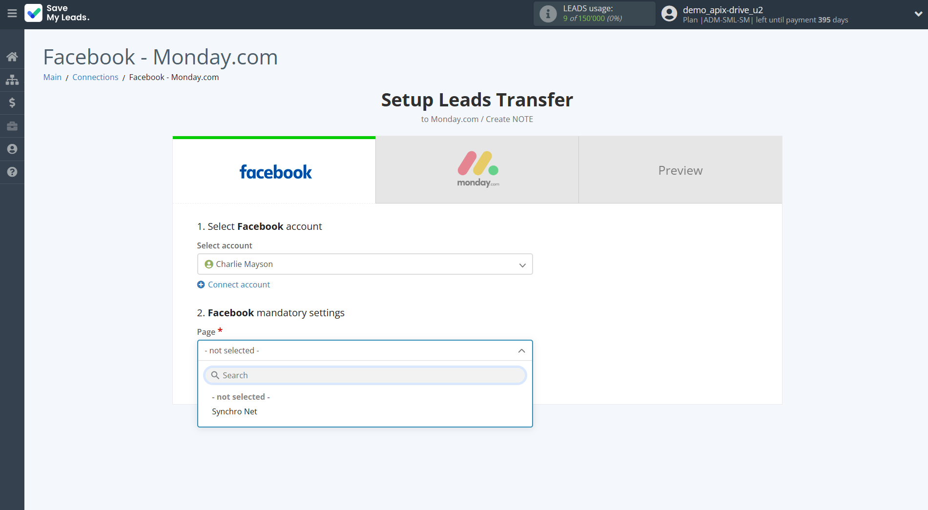 How to Connect Facebook with Monday.com | Data Source account connection How to Connect Facebook with Monday.com | Data Source account connection