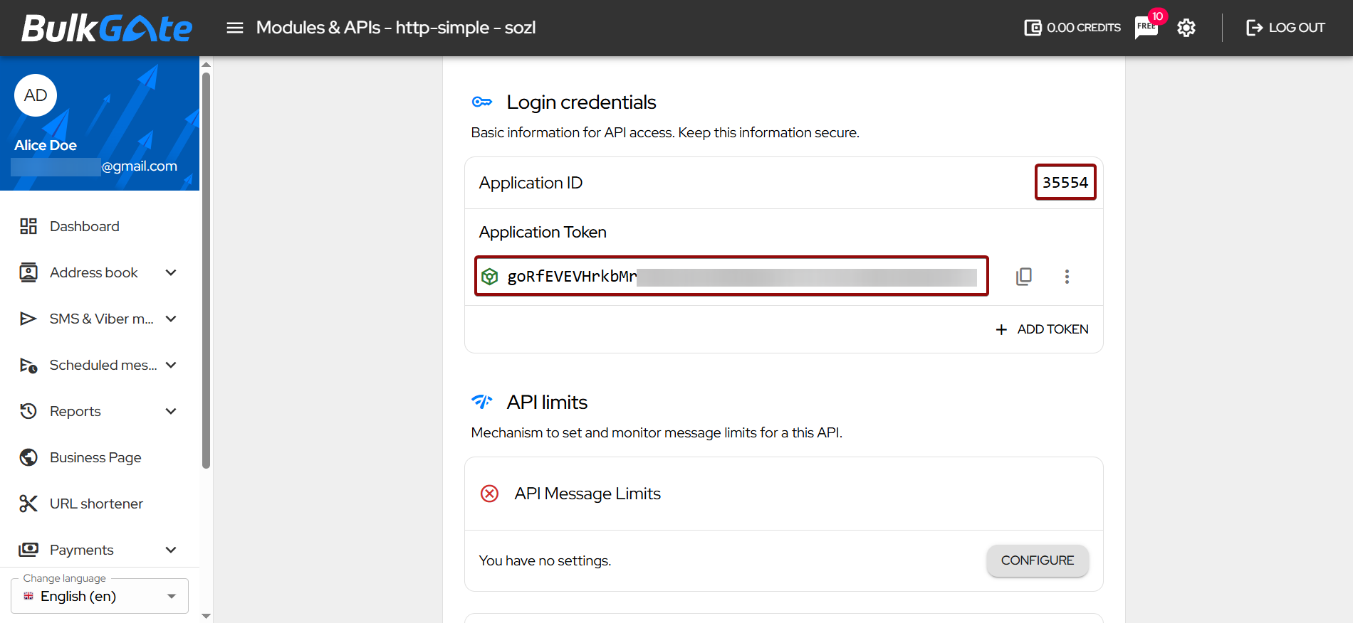 How to Connect Facebook with BulkGate | Data Destination account connection