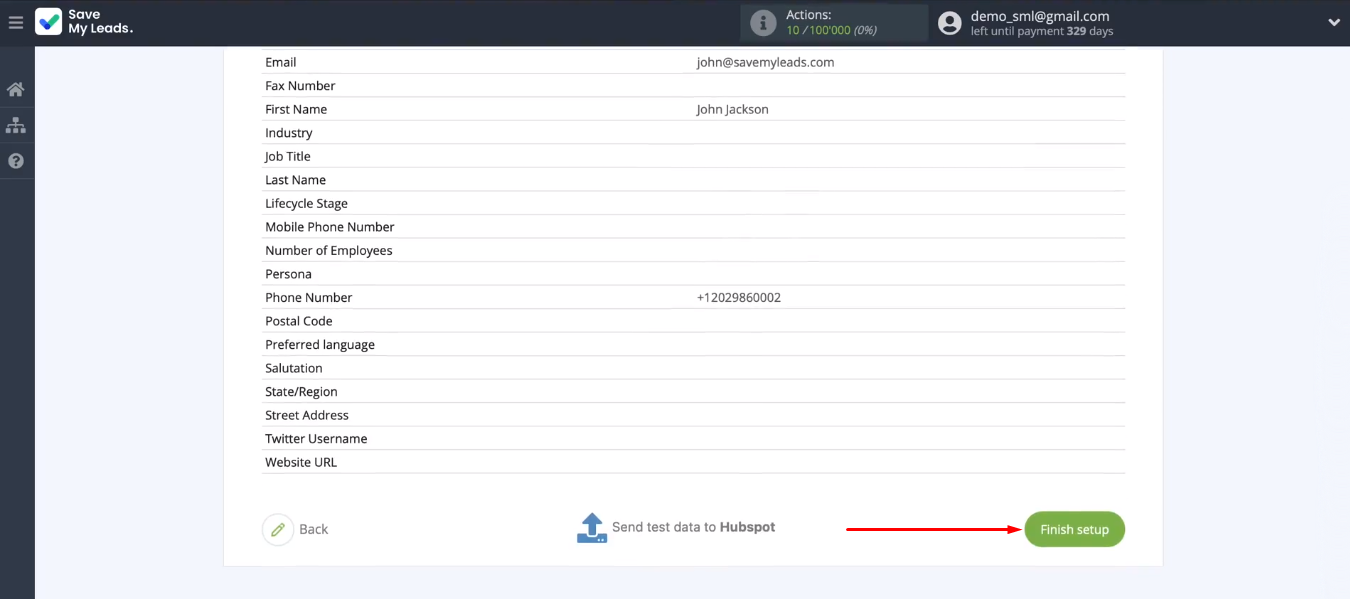 Facebook and Hubspot integration | Enable automatic update