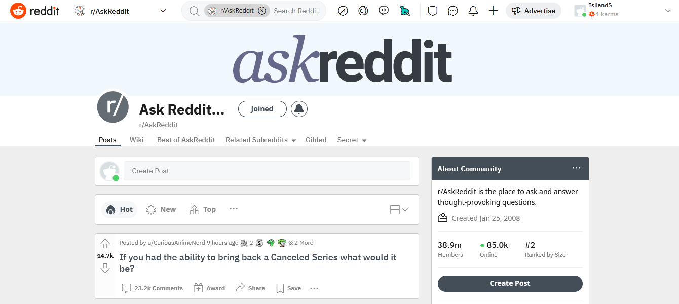 


How to delete Reddit history | Subreddit "AskReddit"<br>