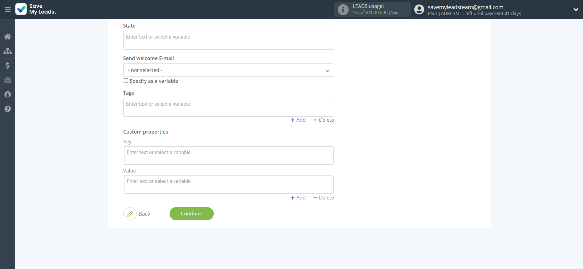 How to Connect Google Lead Form with Omnisend Create Contacts | Assigning fields