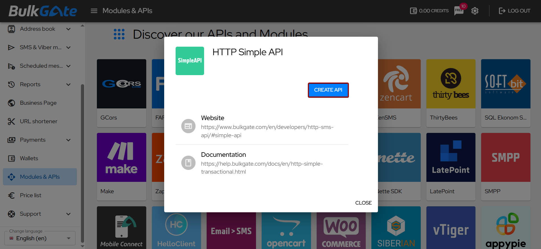 How to Connect Facebook with BulkGate | Data Destination account connection