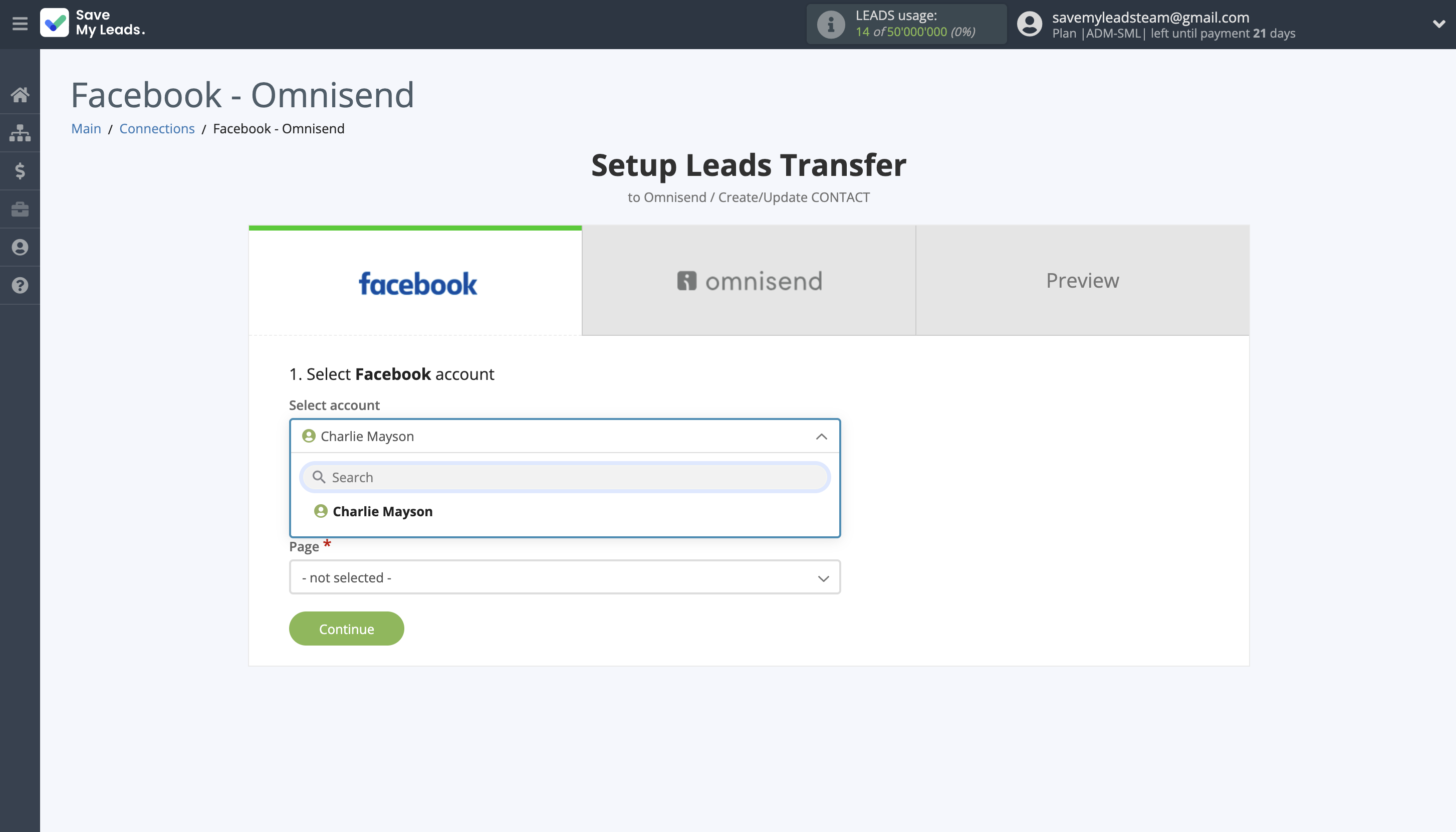 How to Connect Facebook with Omnisend Create Contact | Data Source account connection How to Connect Facebook with Omnisend Create Contact | Data Source account connection