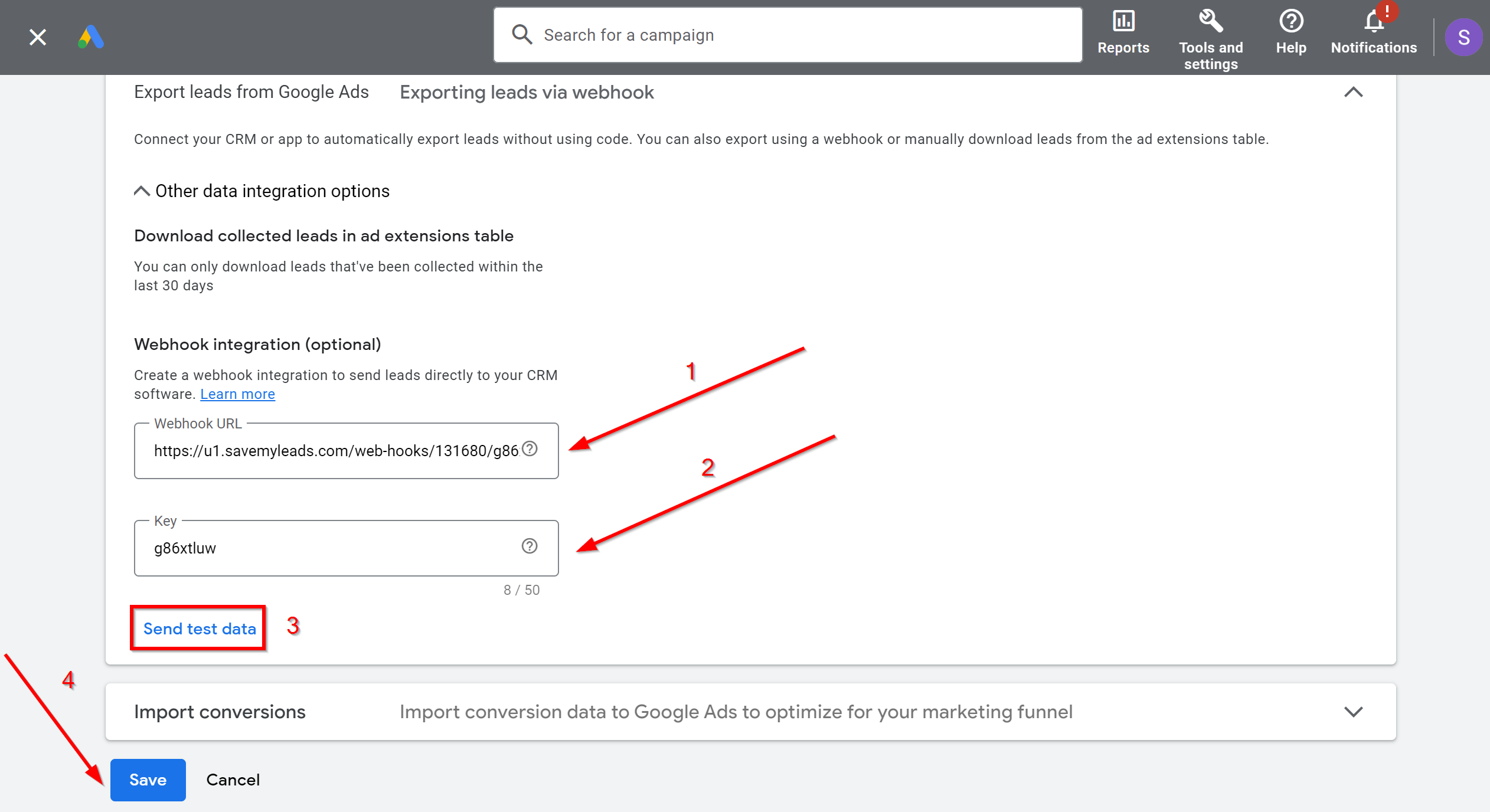 How to Connect Google Lead Form with ProveSource | Data Source account connection