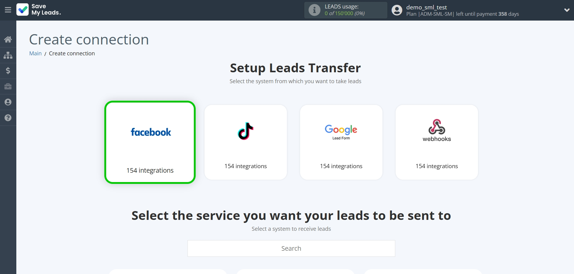 How to Connect FaceBook with ClickSend Send SMS | Create connection