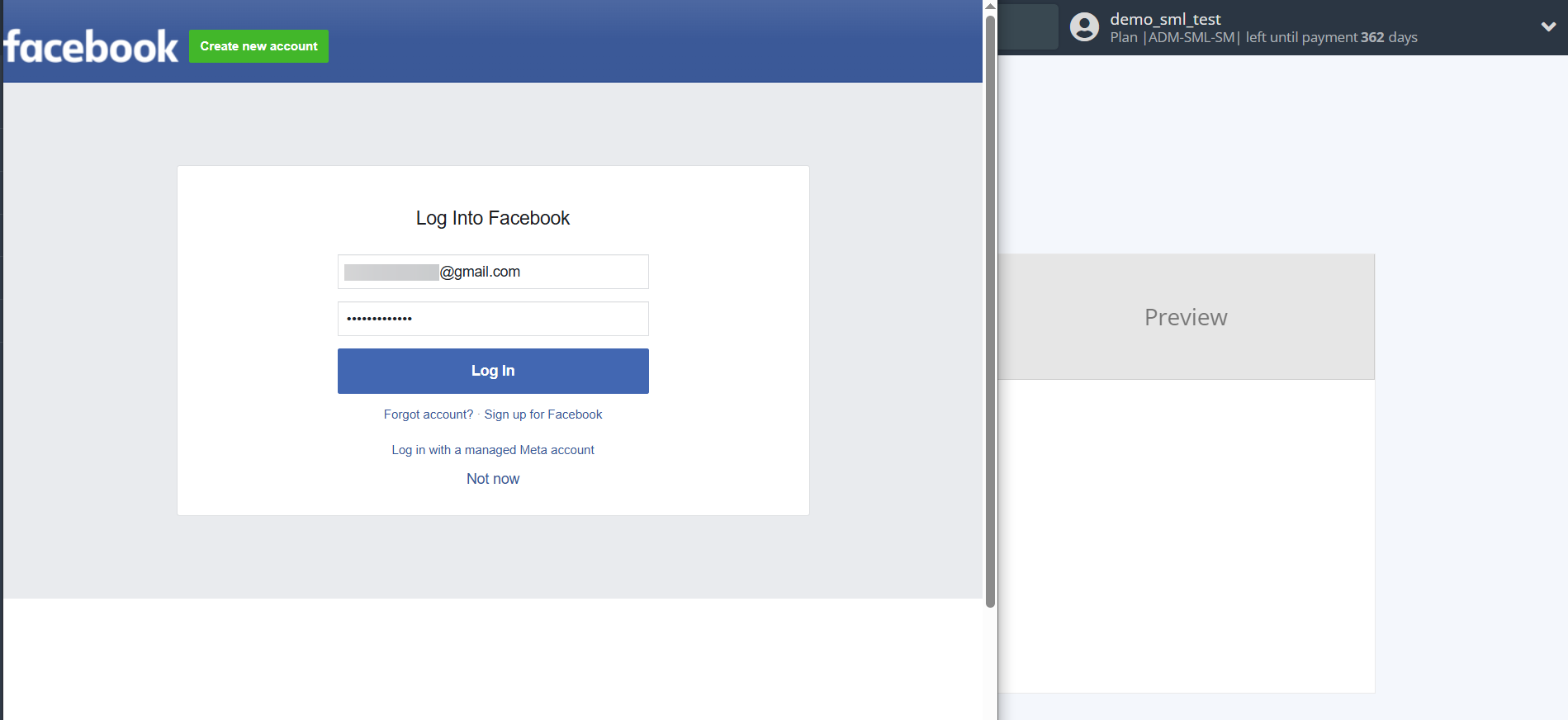 How to Connect Facebook with D7 Networks | Data Source account connection