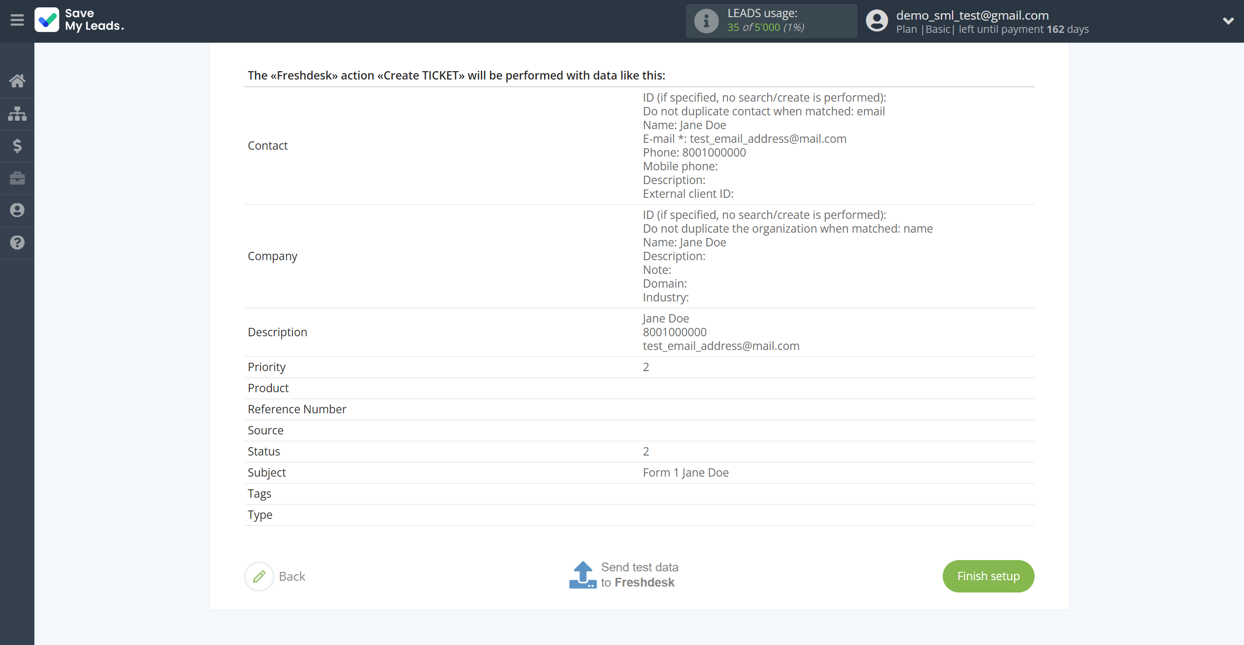 How to Connect TikTok with Freshdesk Create Ticket | Test data