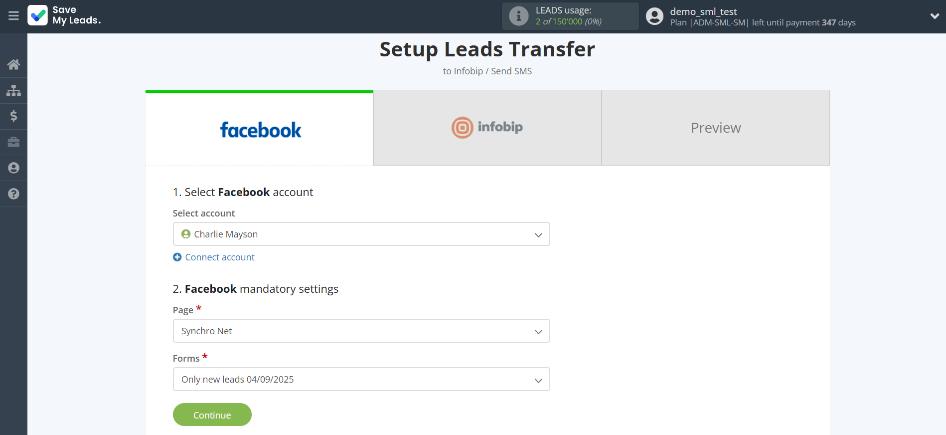 How to Connect Facebook with Infobip | Data Source account connection How to Connect Facebook with Infobip | Data Source account connection
