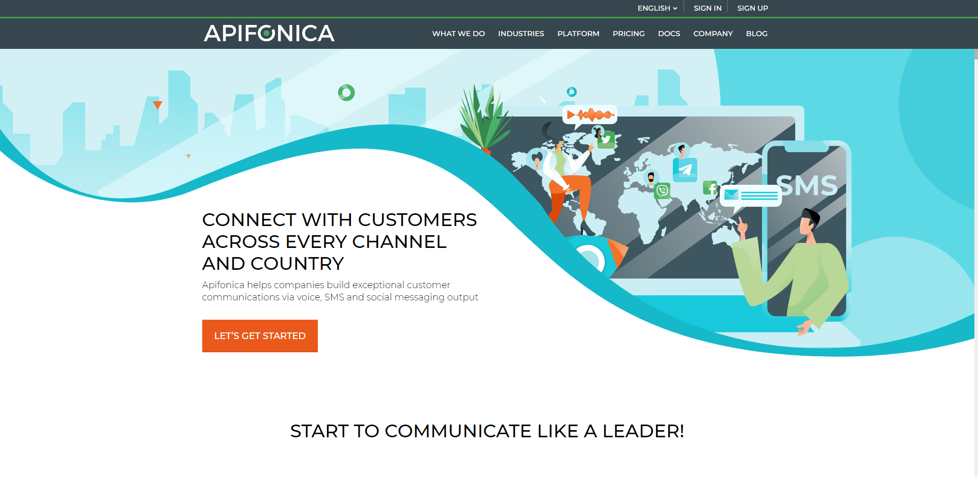 A selection of services for SMS-mailings | Apifonica