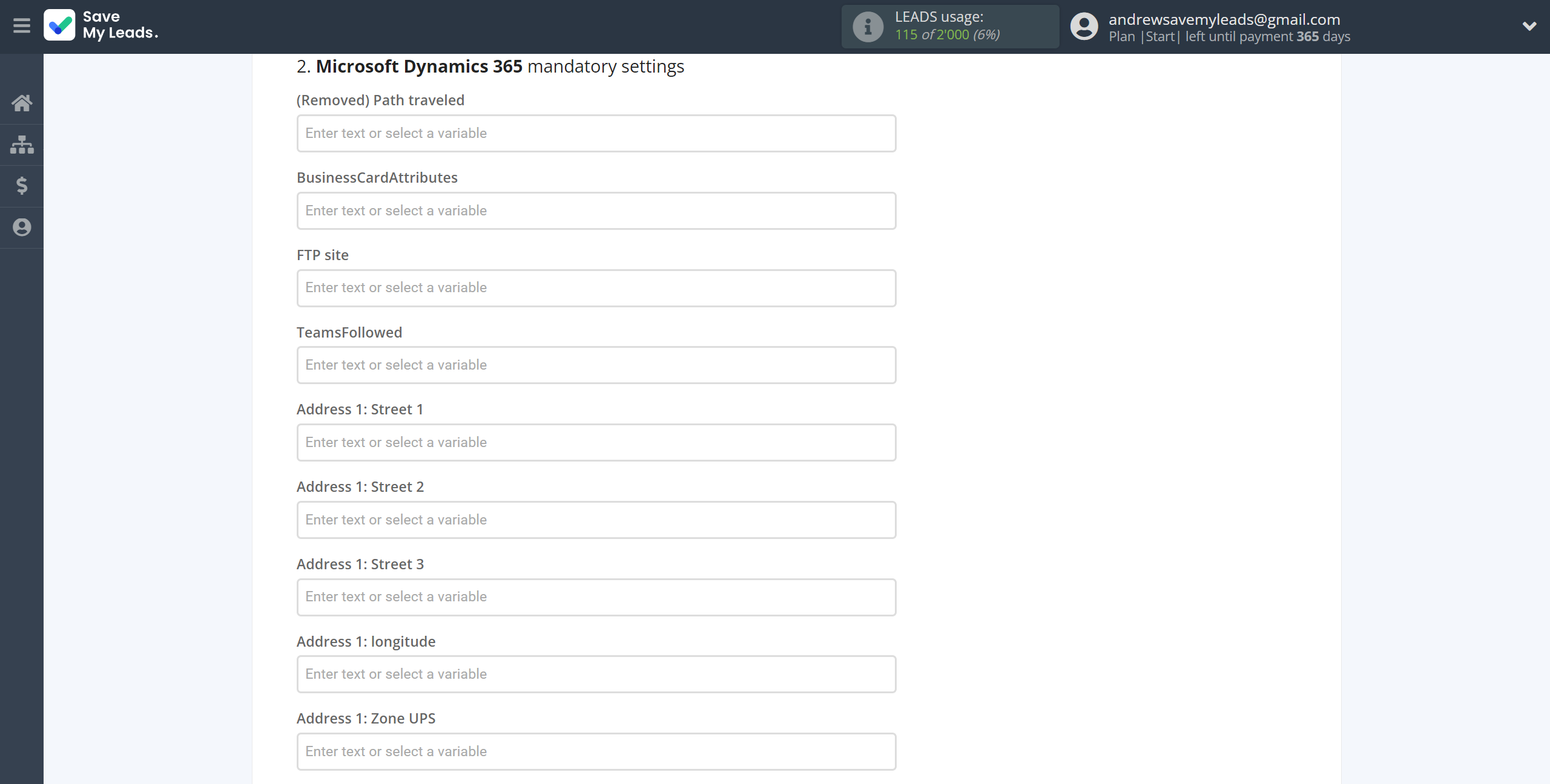 How to Connect Webhooks with Microsoft Dynamics 365 Create Contacts | Assigning fields