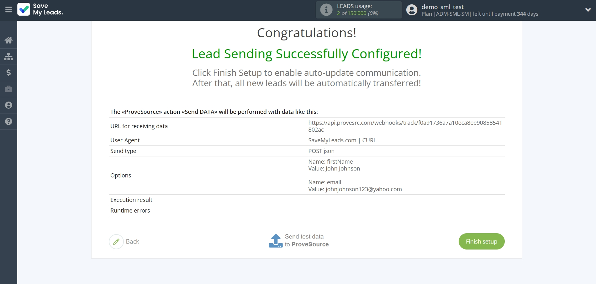 How to Connect Facebook with ProveSource | Test data How to Connect Facebook with ProveSource | Test data