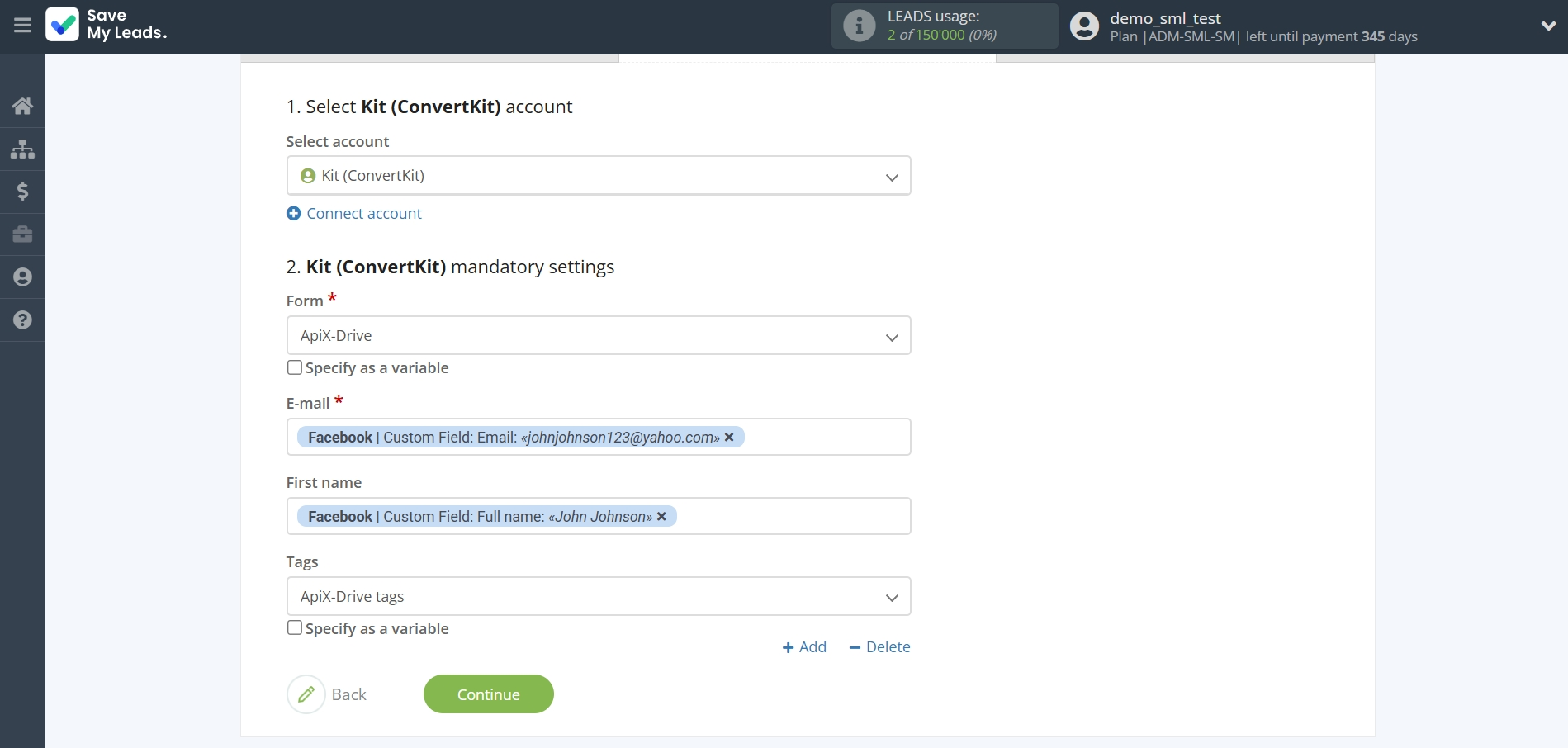 How to Connect Facebook with Kit (ConvertKit) | Assigning fields How to Connect Facebook with Kit (ConvertKit) | Assigning fields