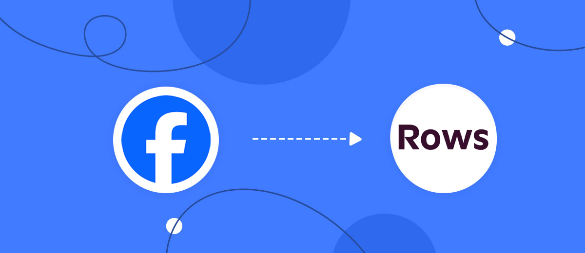 How to Connect Facebook with Rows Add Row