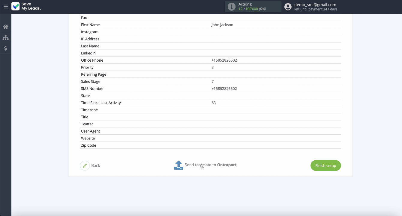How to Add Ontraport Contacts from New Facebook Leads | Send test data How to Add Ontraport Contacts from New Facebook Leads | Send test data