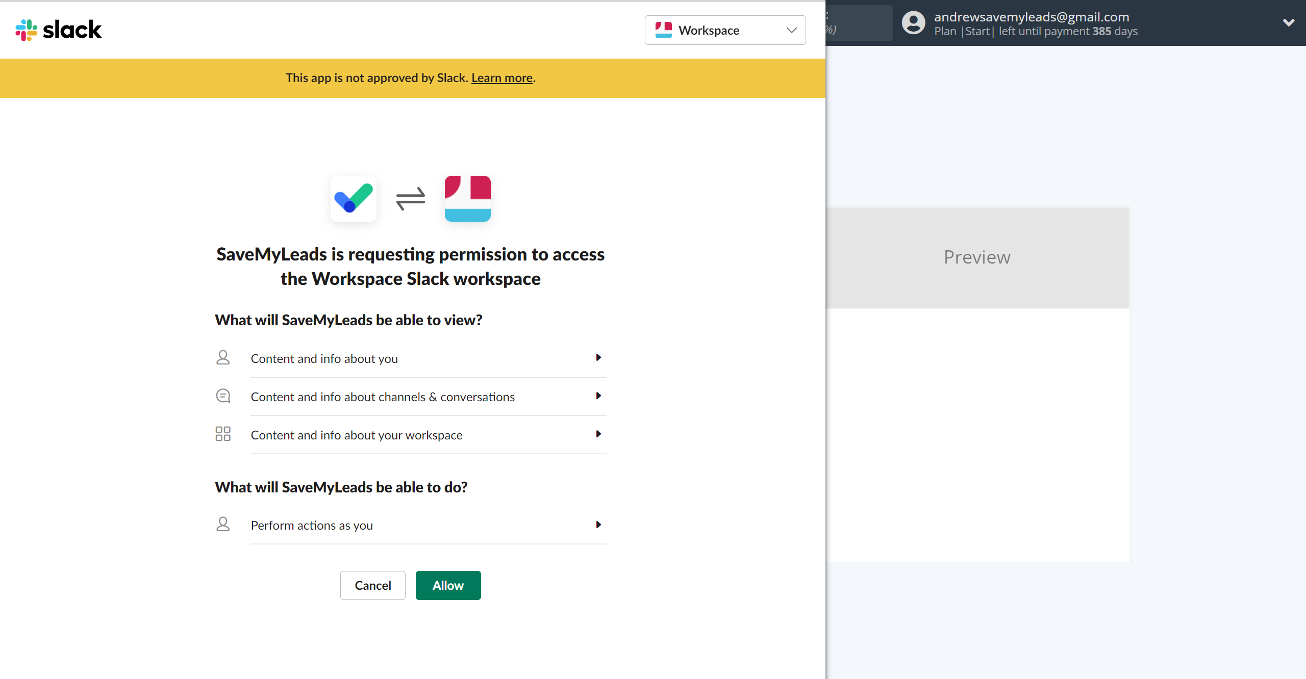 How to Connect Webhooks with Slack Channel Notification | Data Destination account connection