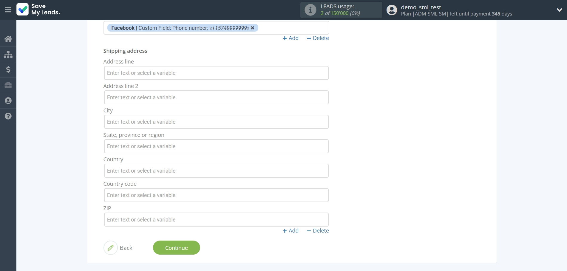 How to Connect Facebook  with KeyCRM Create Customer | Assigning fields How to Connect Facebook  with KeyCRM Create Customer | Assigning fields