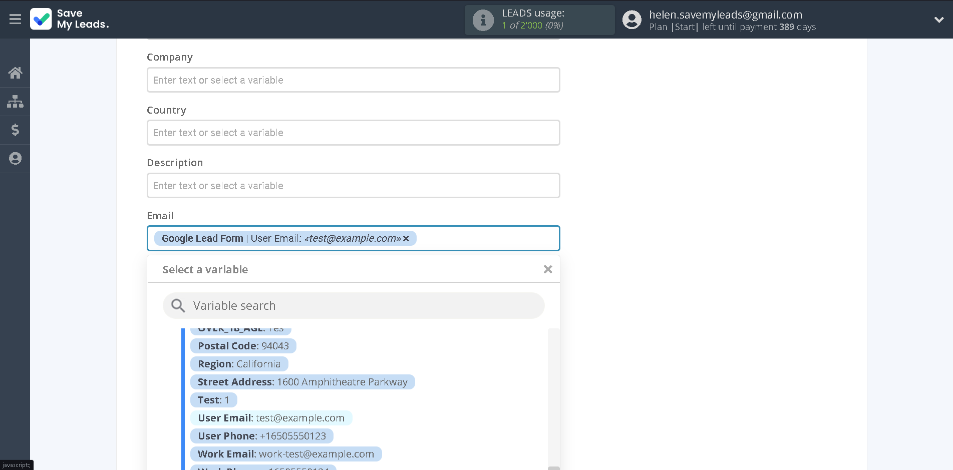 How to Connect Google Lead Form with Zoho CRM Create Leads | Assigning fields