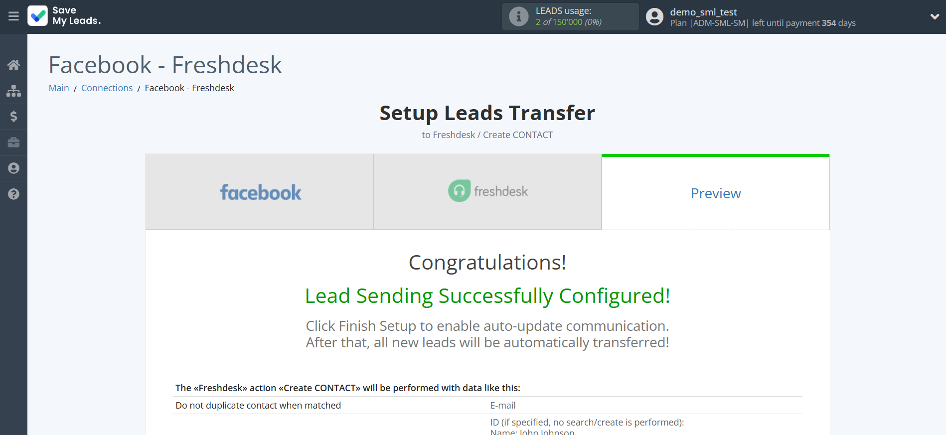 How to Connect Facebook with Freshdesk Create Contacts | Test data How to Connect Facebook with Freshdesk Create Contacts | Test data