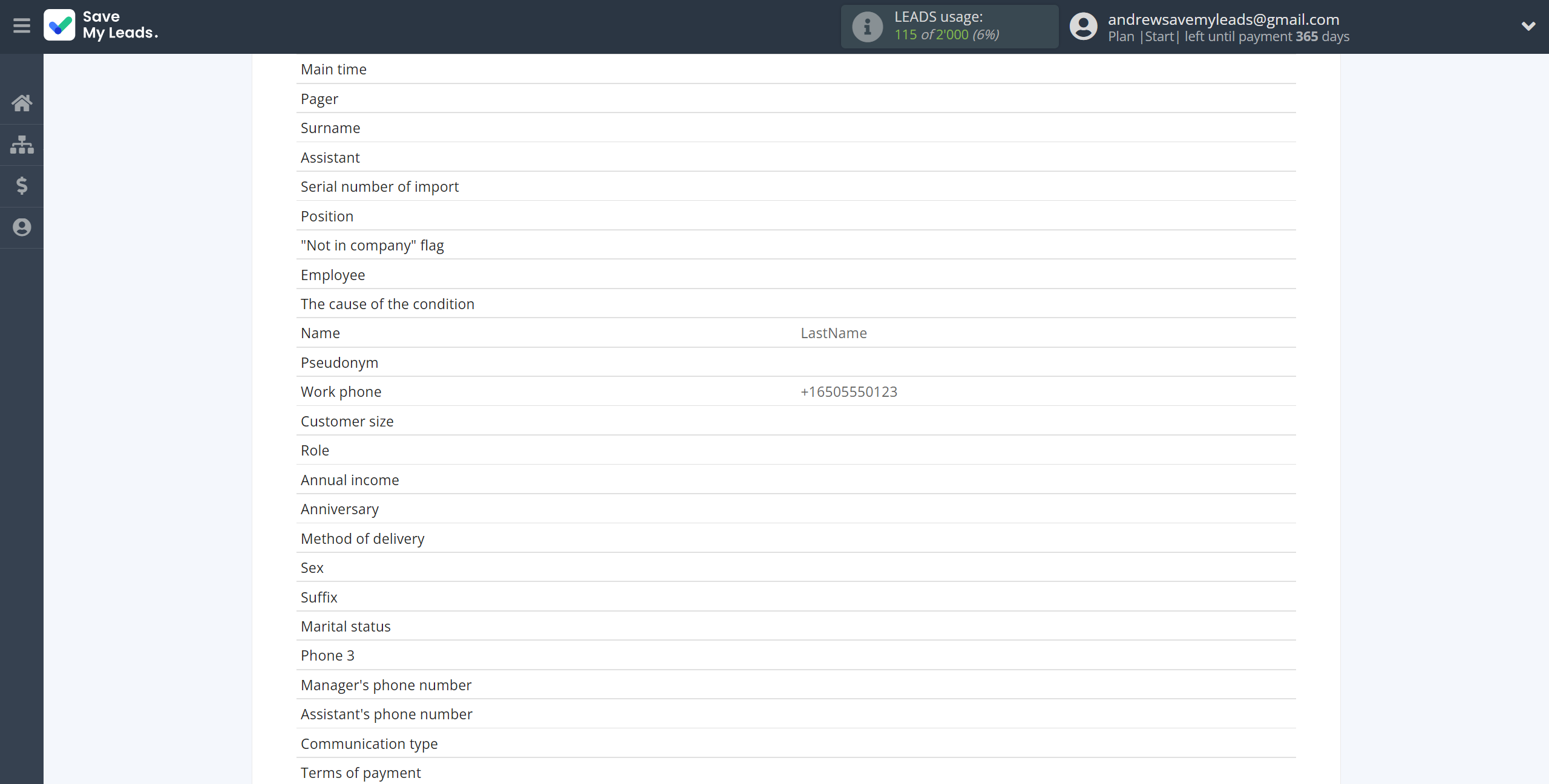 How to Connect Webhooks with Microsoft Dynamics 365 Create Contacts | Test data