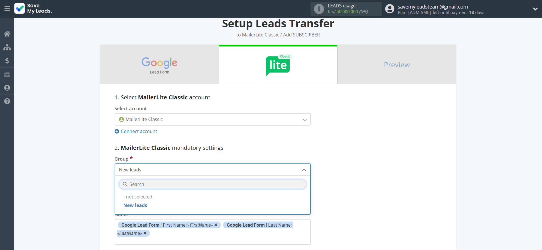 How to Connect Google Lead Form with MailerLite Classic | Assigning fields How to Connect Google Lead Form with MailerLite Classic | Assigning fields