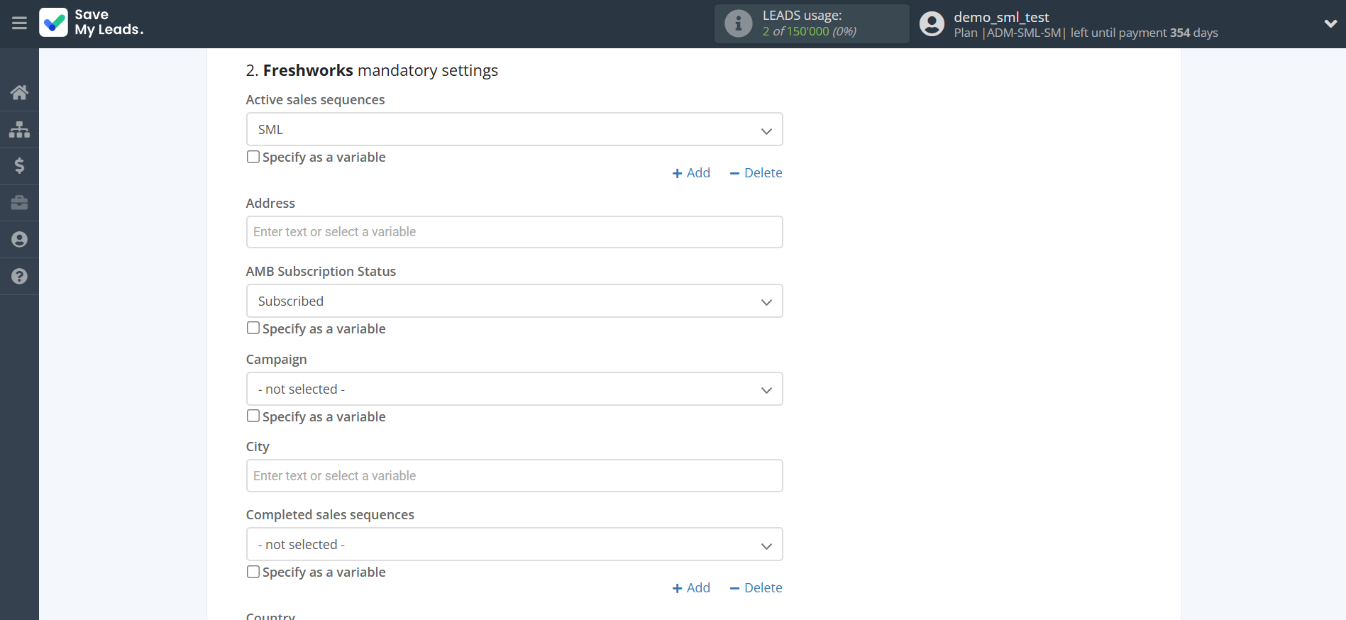 How to Connect Facebook with Freshworks Create Contacts | Assigning fields How to Connect Facebook with Freshworks Create Contacts | Assigning fields