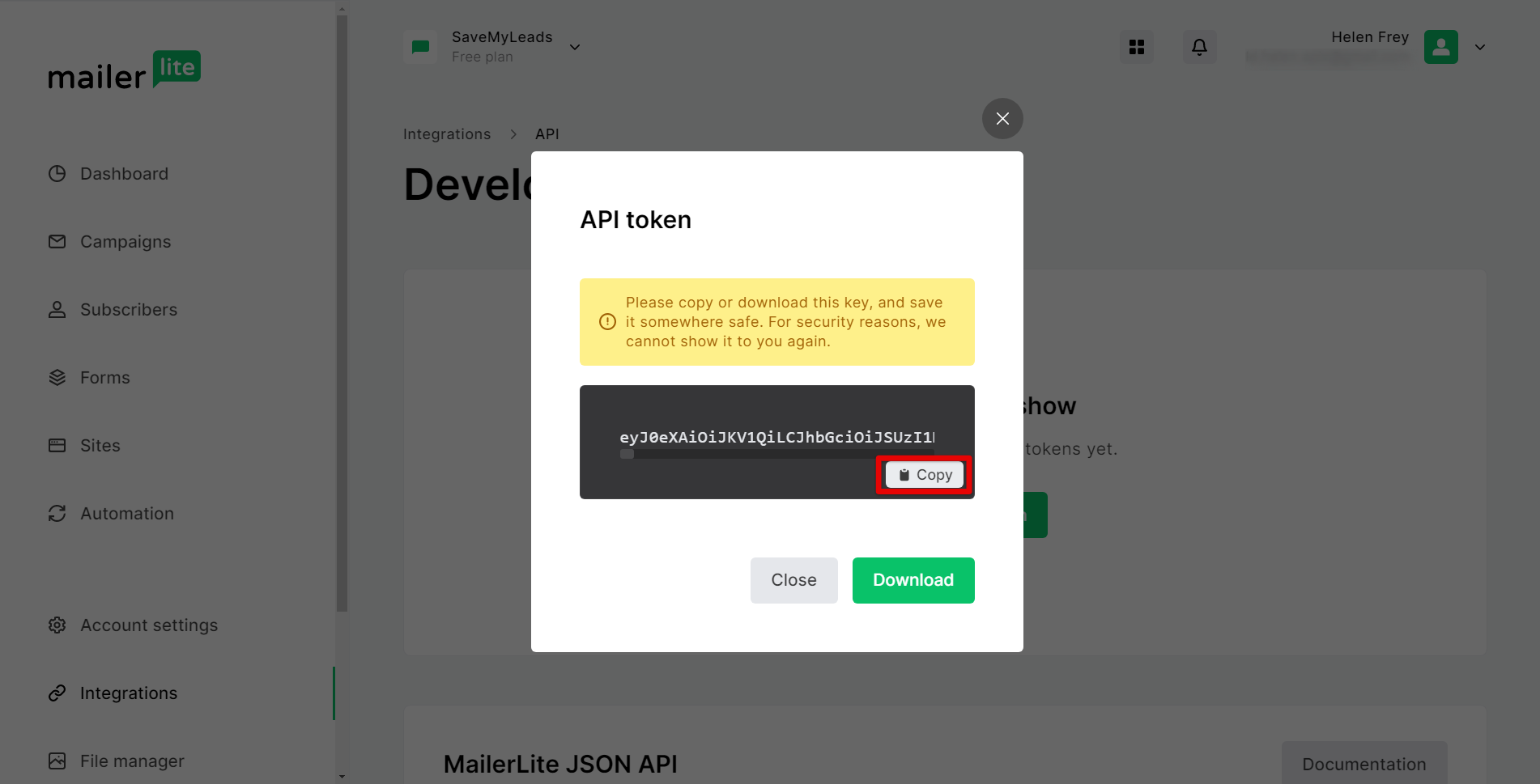 How to Connect Google Lead Form with MailerLite | Data Destination account connection