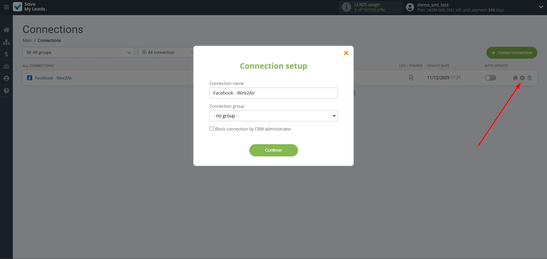 How to Connect Facebook with Wire2Air | Name and group connection How to Connect Facebook with Wire2Air | Name and group connection