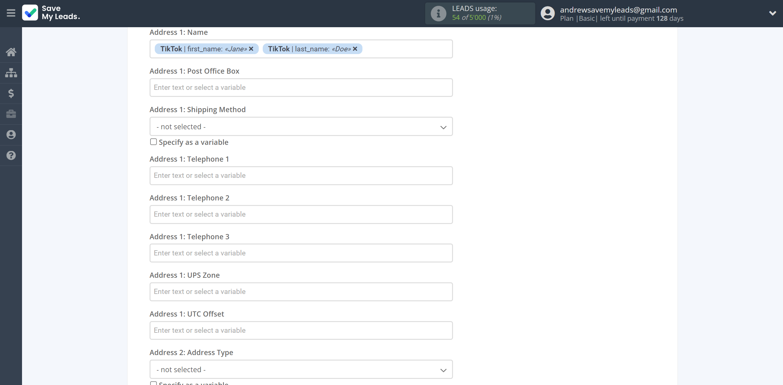 How to Connect TikTok with Microsoft Dynamics 365 Create Lead | Assigning fields