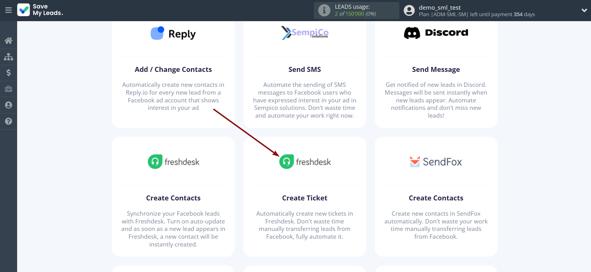 How to Connect Facebook with Freshdesk Create Ticket | Data Destination system selection How to Connect Facebook with Freshdesk Create Ticket | Data Destination system selection