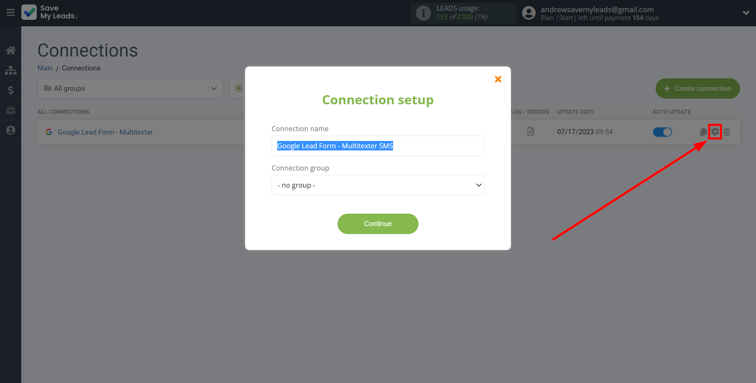 How to Connect Google Lead Form with Multitexter | Name and group connection