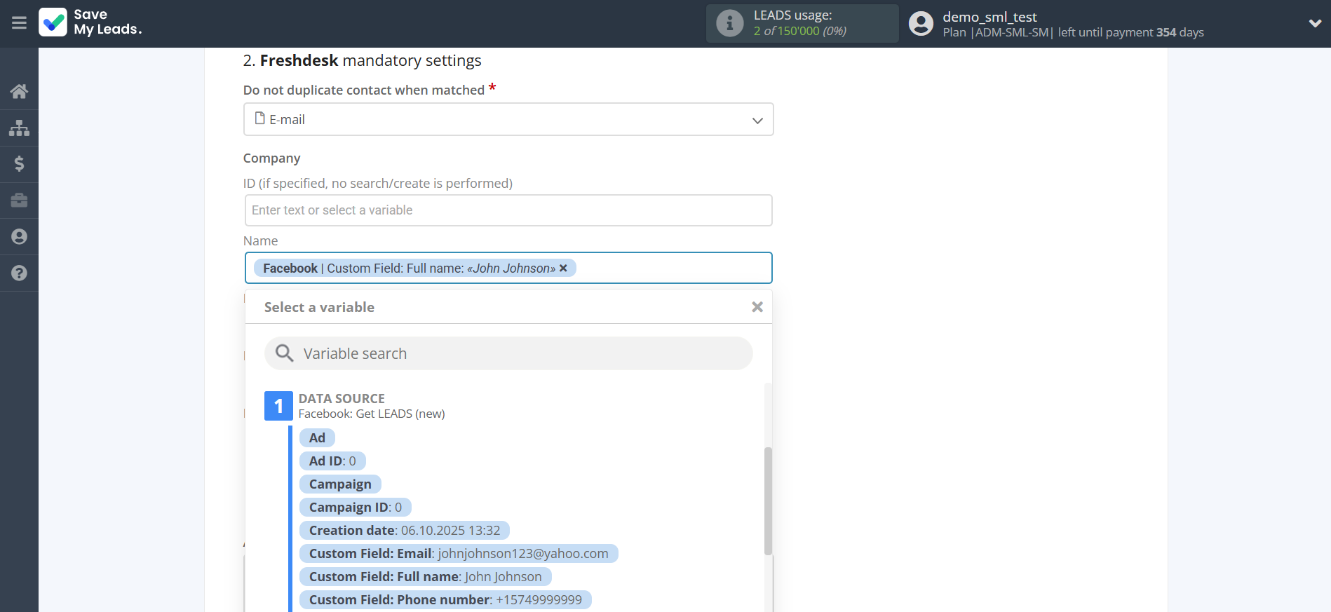 How to Connect Facebook with Freshdesk Create Contacts | Assigning fields How to Connect Facebook with Freshdesk Create Contacts | Assigning fields
