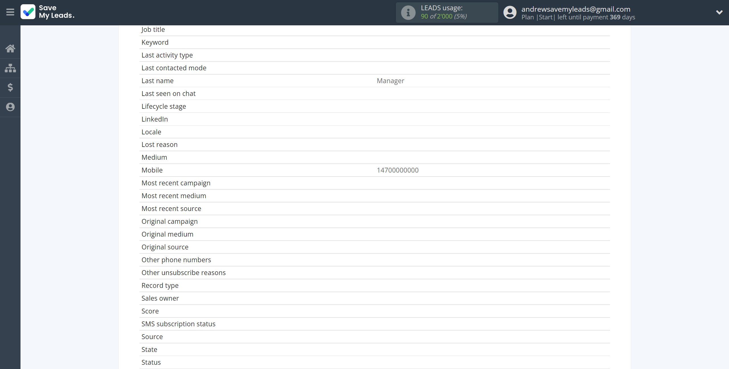 How to Connect Webhooks with Freshworks Create Contacts | Test data