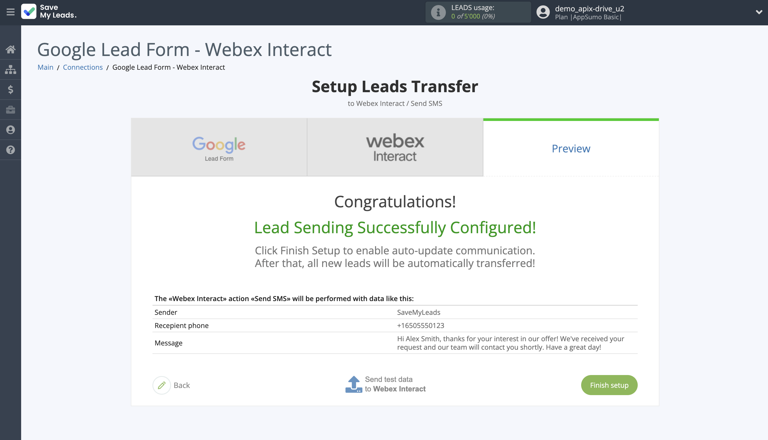How to Connect Google Lead Form with Webex Interact | Test data How to Connect Google Lead Form with Webex Interact | Test data