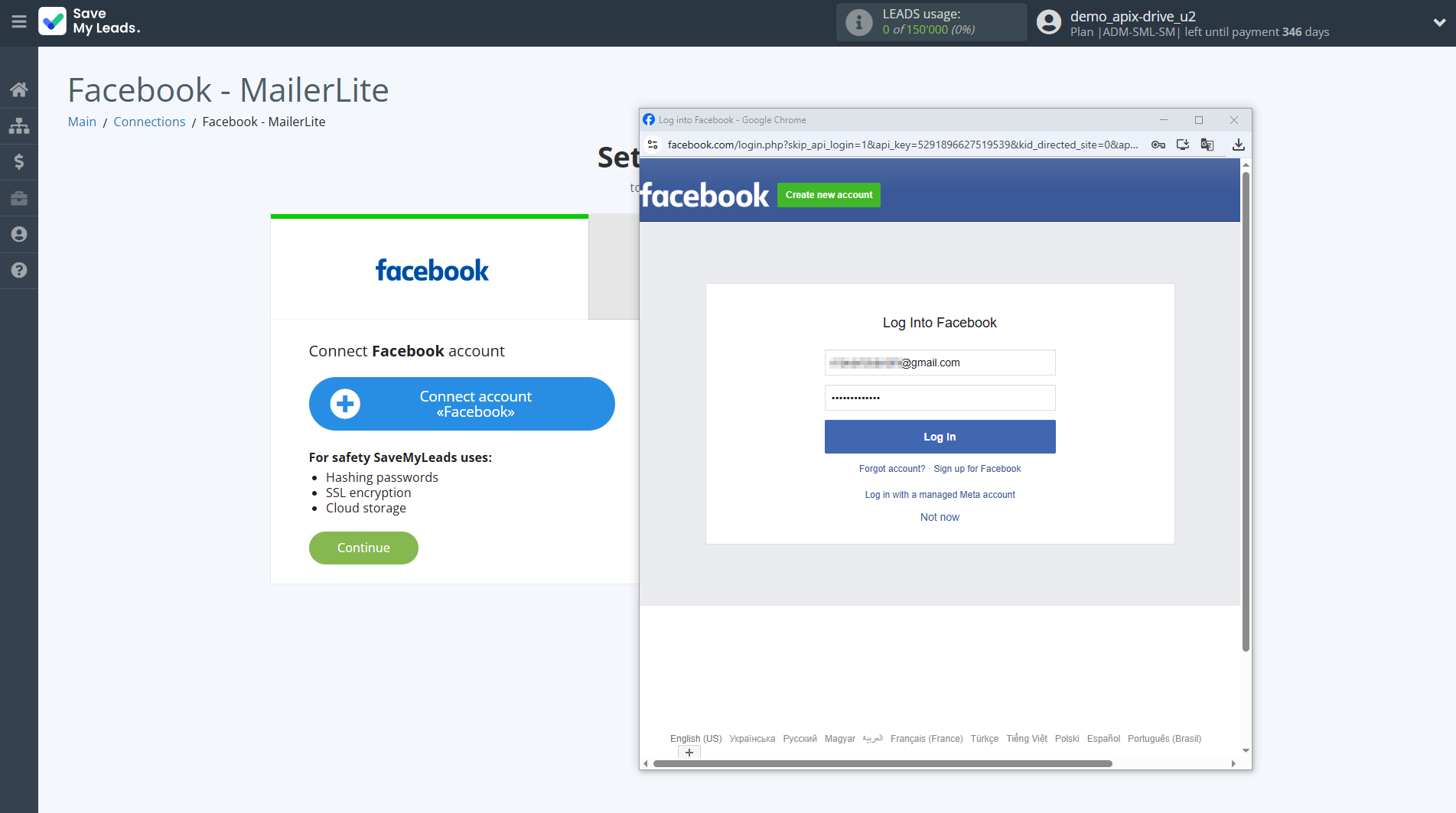 How to Connect Facebook with MailerLite | Data Source account How to Connect Facebook with MailerLite | Data Source account