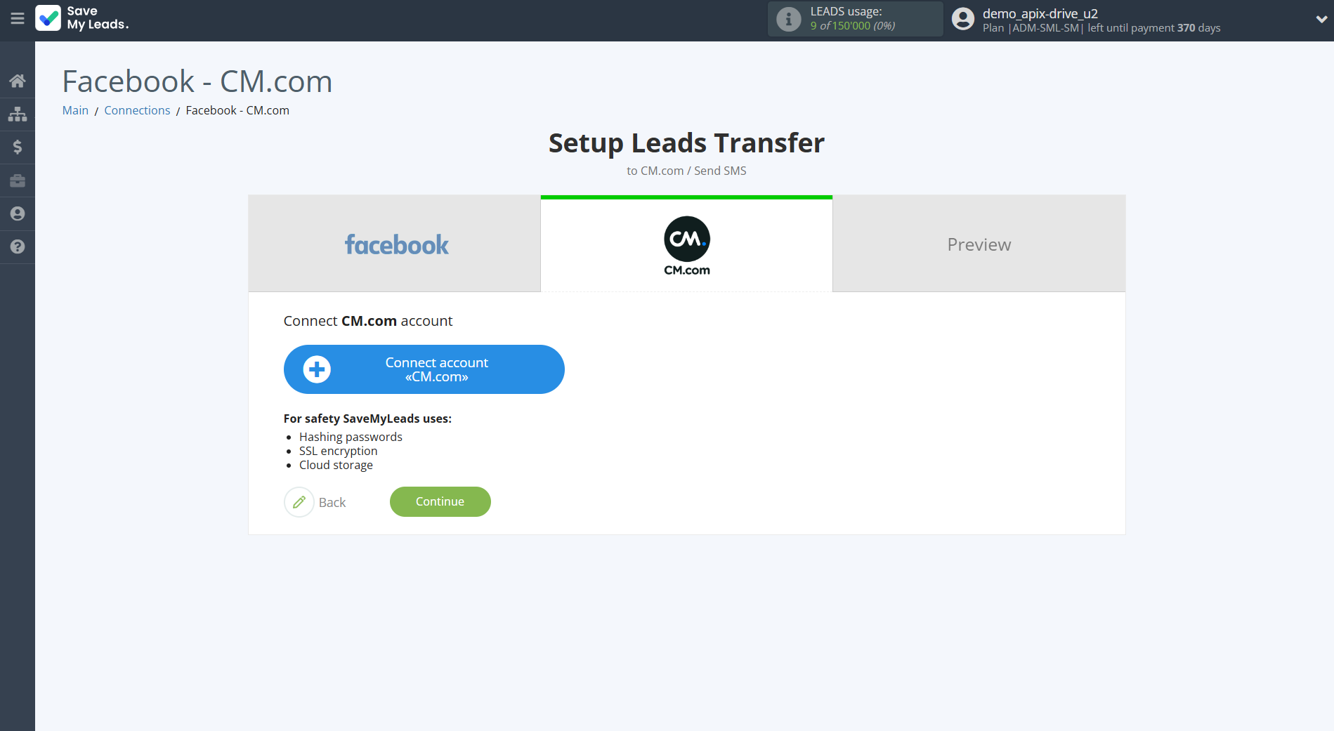 How to Connect Facebook with CM.com | Data Destination account connection How to Connect Facebook with CM.com | Data Destination account connection