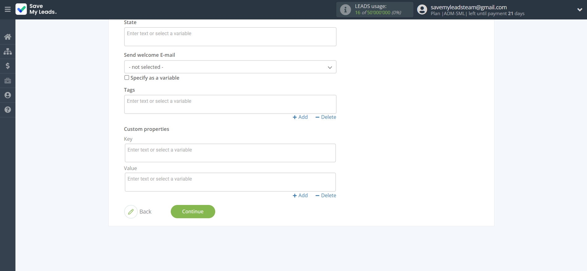 How to Connect Webhooks with Omnisend Create Contacts | Assigning fields How to Connect Webhooks with Omnisend Create Contacts | Assigning fields