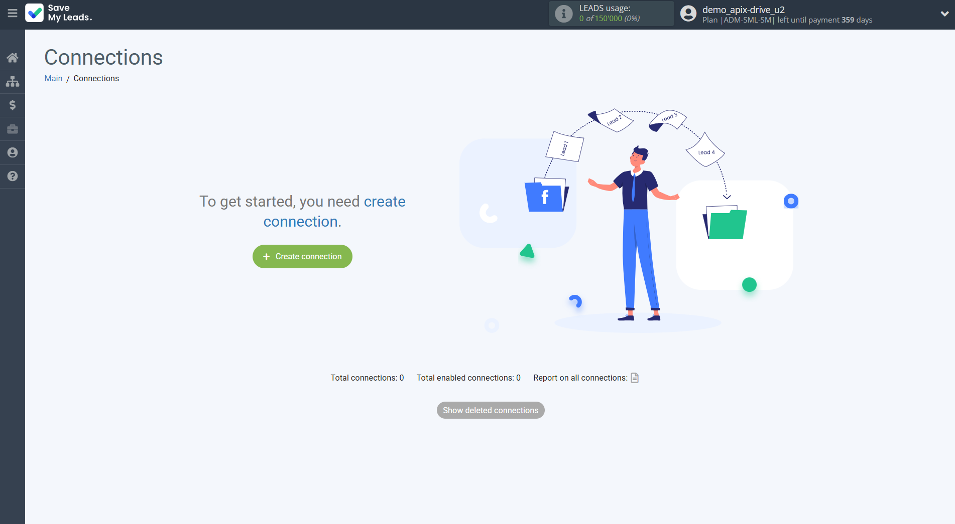 How to Connect Facebook with Benchmark Email | Create connection