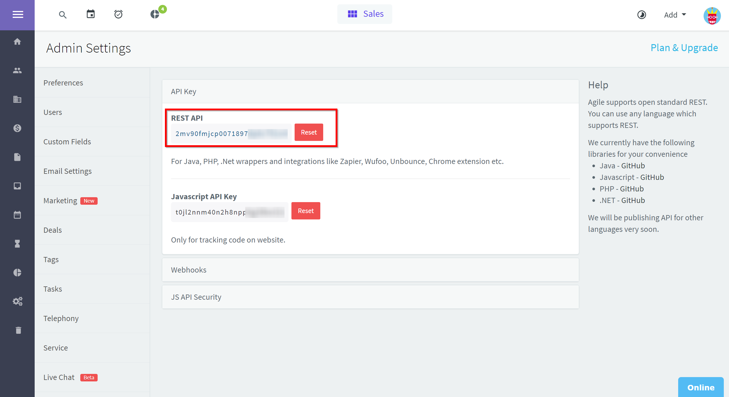 How to Connect Webhooks  with AgileCRM Create Contacts | Data Destination account connection