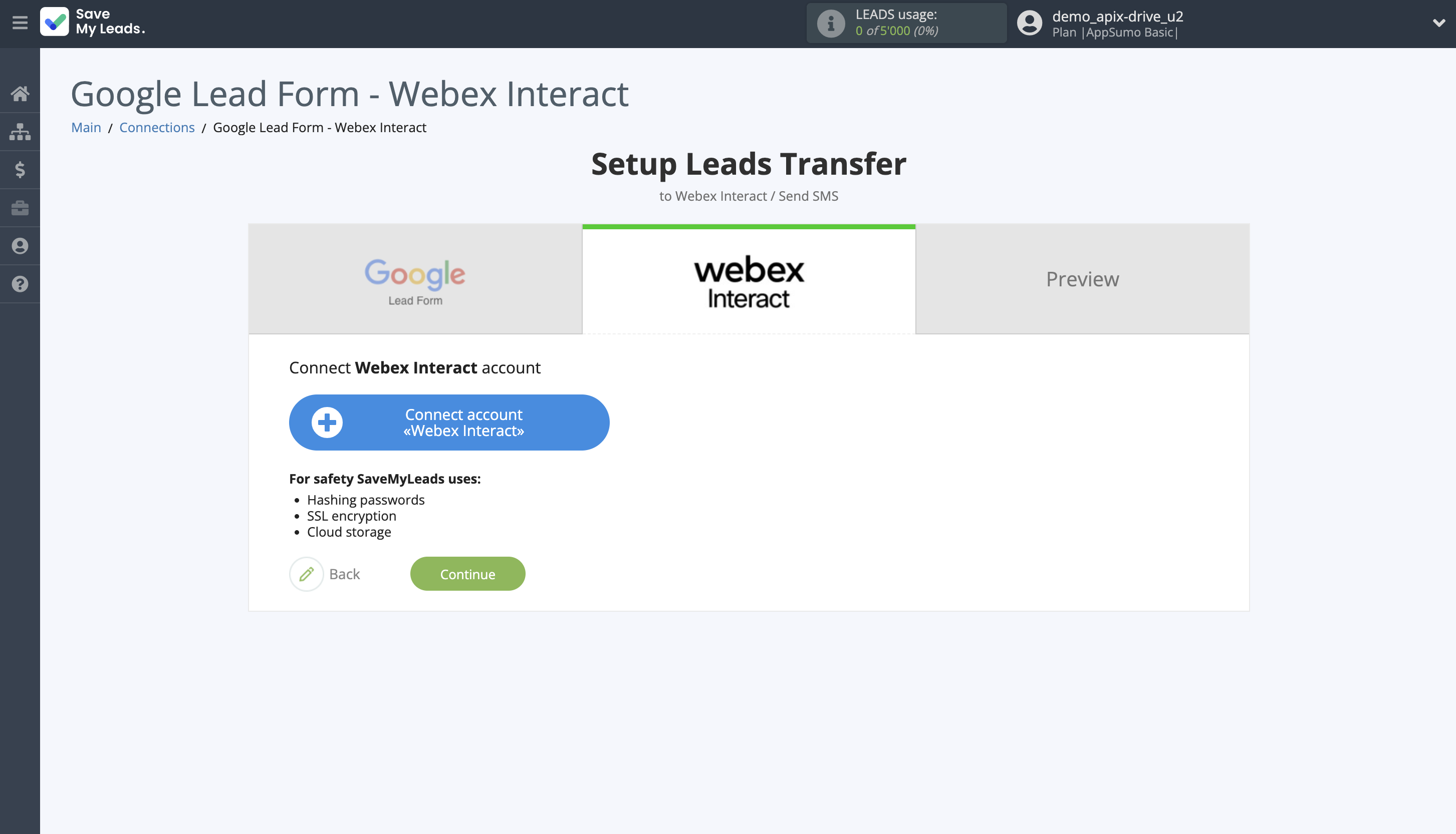 How to Connect Google Lead Form with Webex Interact | Data Destination account connection How to Connect Google Lead Form with Webex Interact | Data Destination account connection