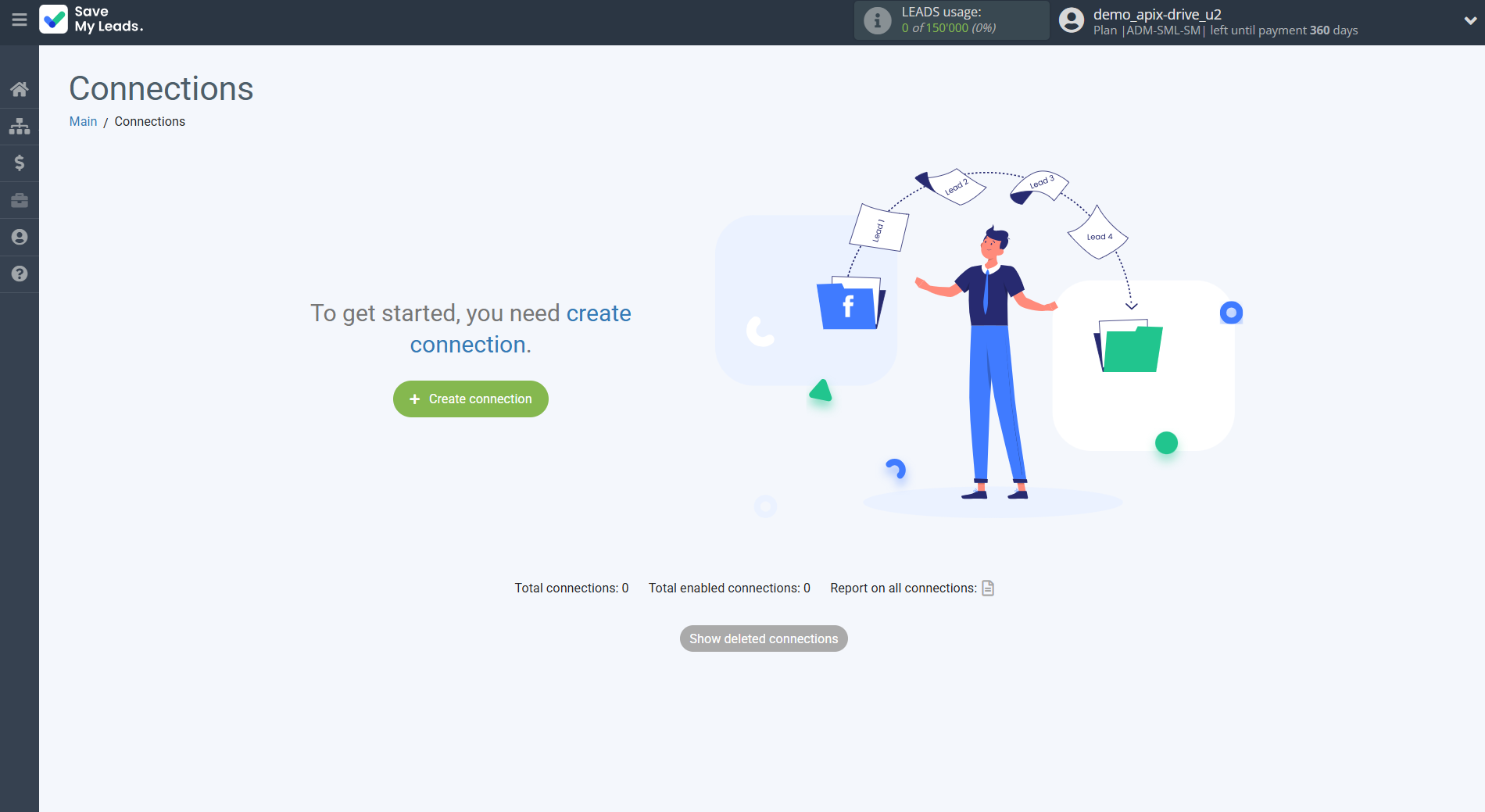 How to Connect Facebook with Asana | Create connection