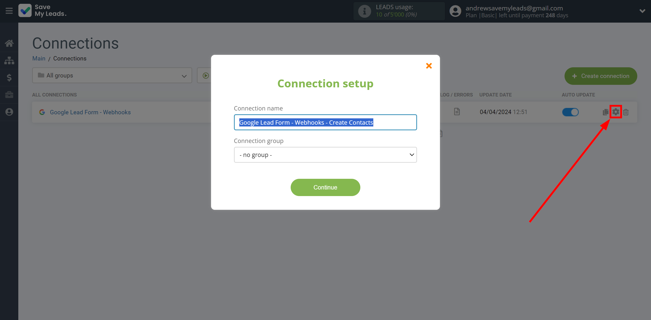 How to Connect Google Lead Form with Webhooks (Custom) | Name and group connection
