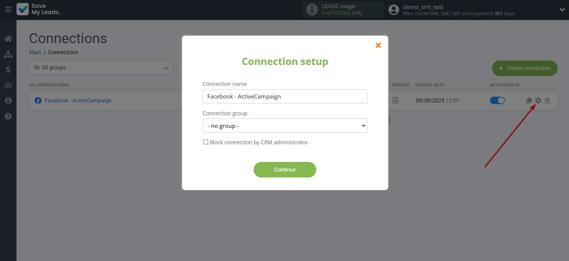 How to Connect Facebook with ActiveCampaign Create Contacts | Name and group connection