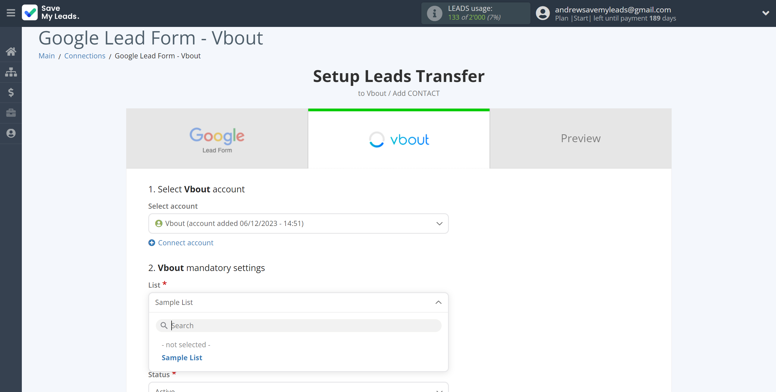 How to Connect Google Lead Form with Vbout Add Contact | Assigning fields