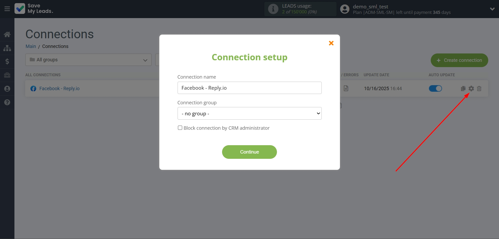 How to Connect Facebook  with Reply.io | Name and group connection How to Connect Facebook  with Reply.io | Name and group connection