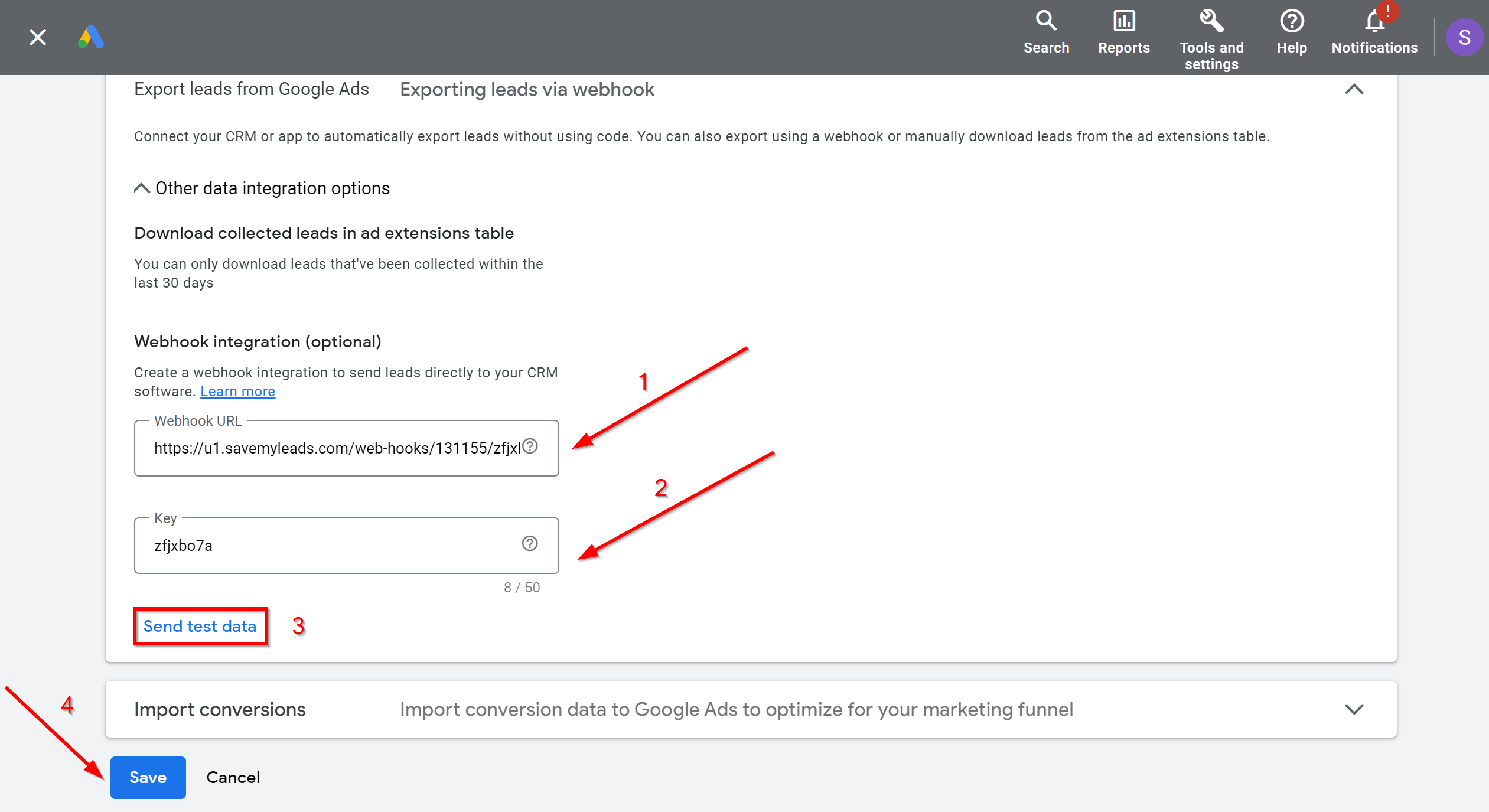 How to Connect Google Lead Form with Twilio | Data Source account connection