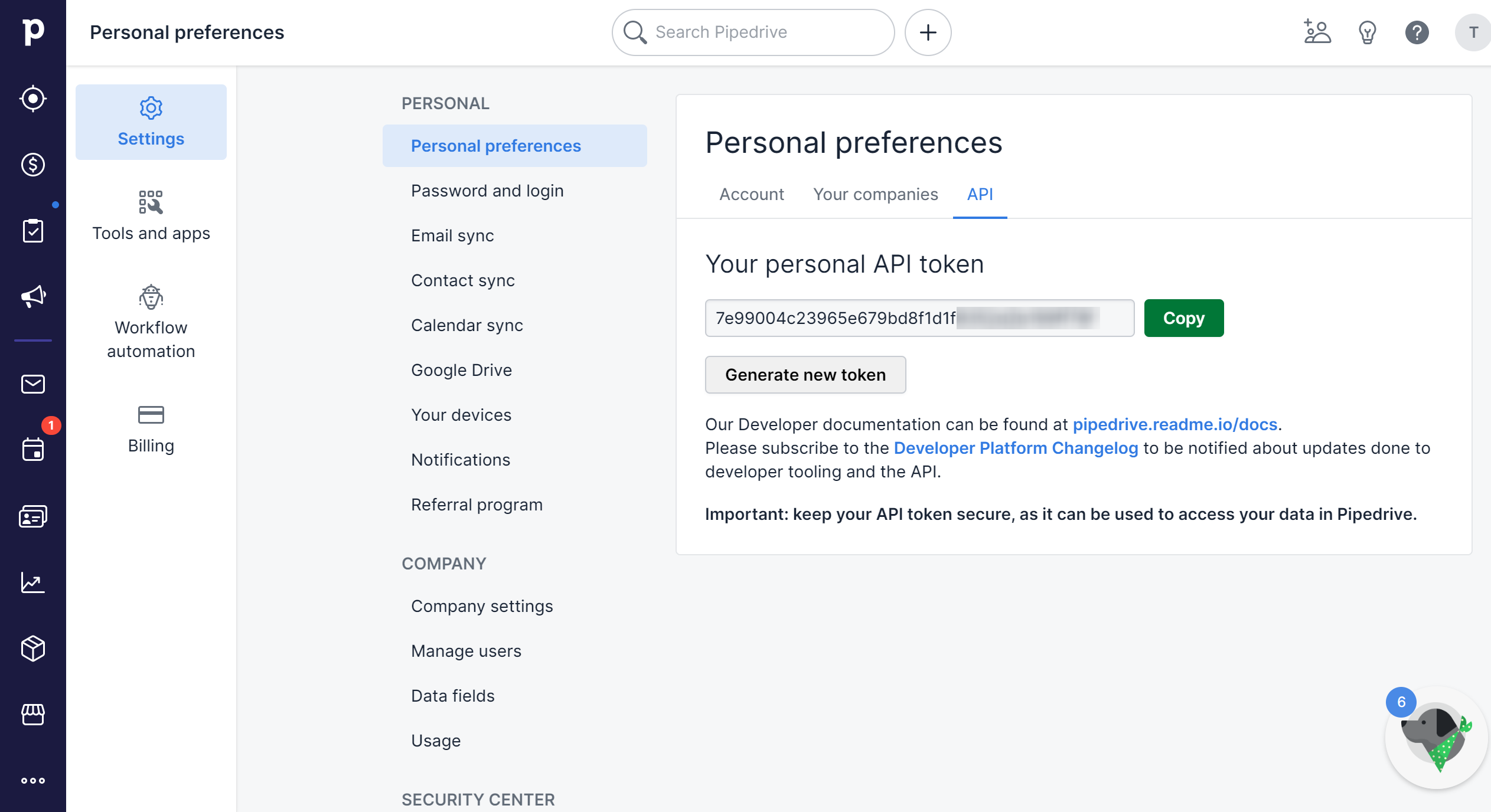 How to Connect Google Lead Form with Pipedrive Create Task | Data Destination account connection